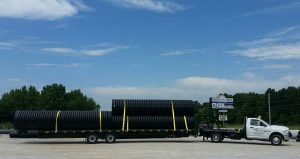 HDPE Pipe Delivery